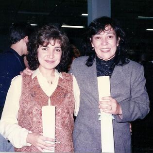 Maria del Carmen Rivas y Alicia Graciela Volta.